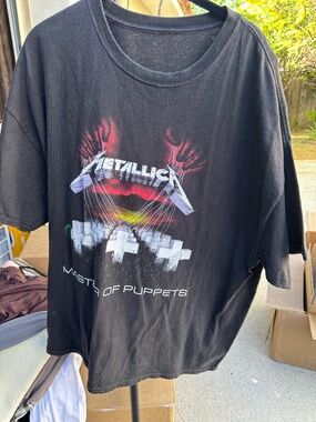 Metallica Tour T Shirt